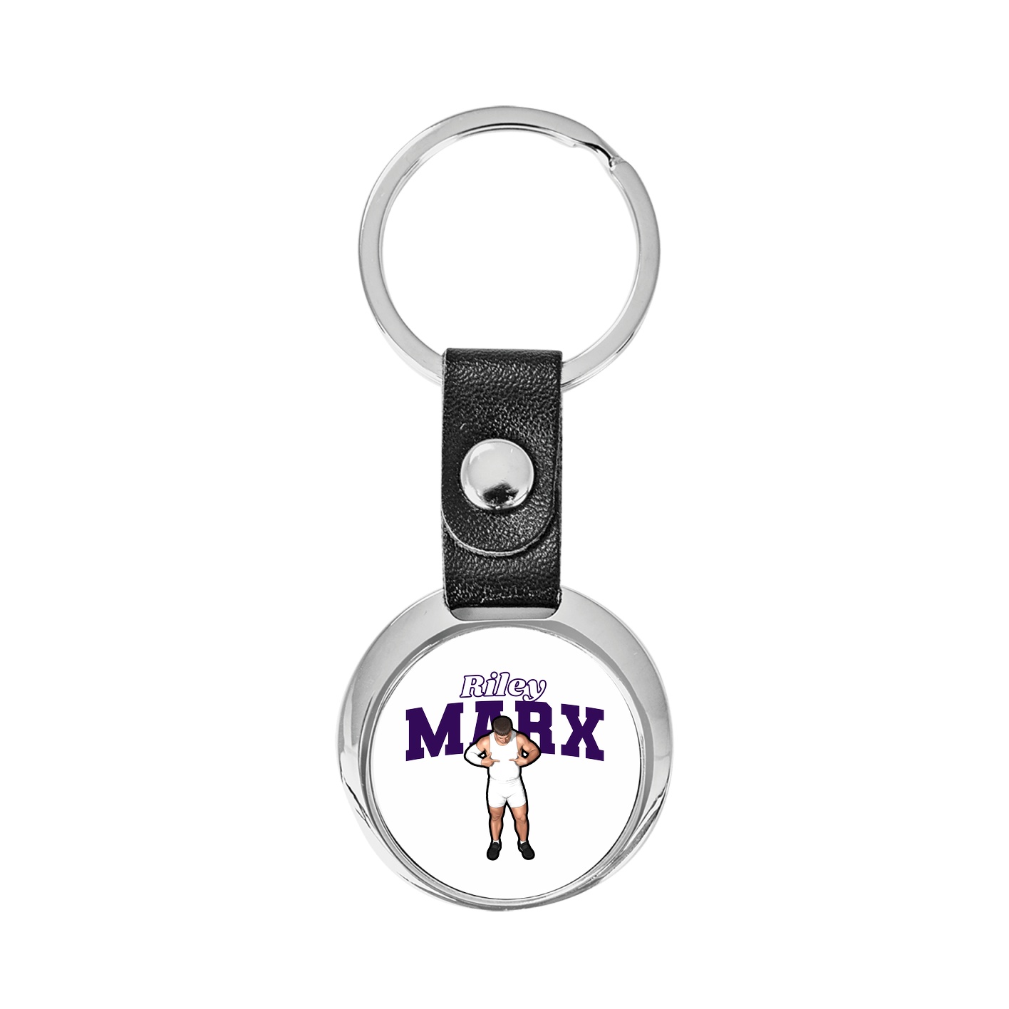 Key Chain — Name Arch in Classic