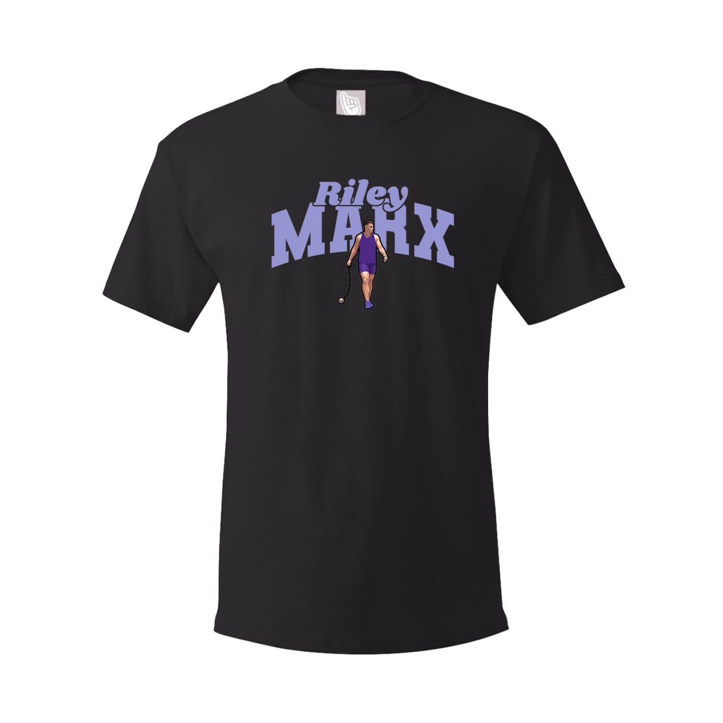 Youth Tee — Signature Arch in Black