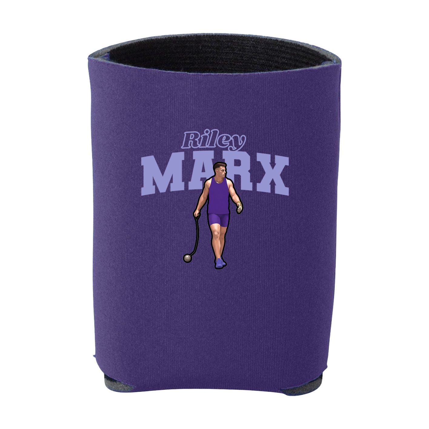 Can Holder — Name Arch in Purple