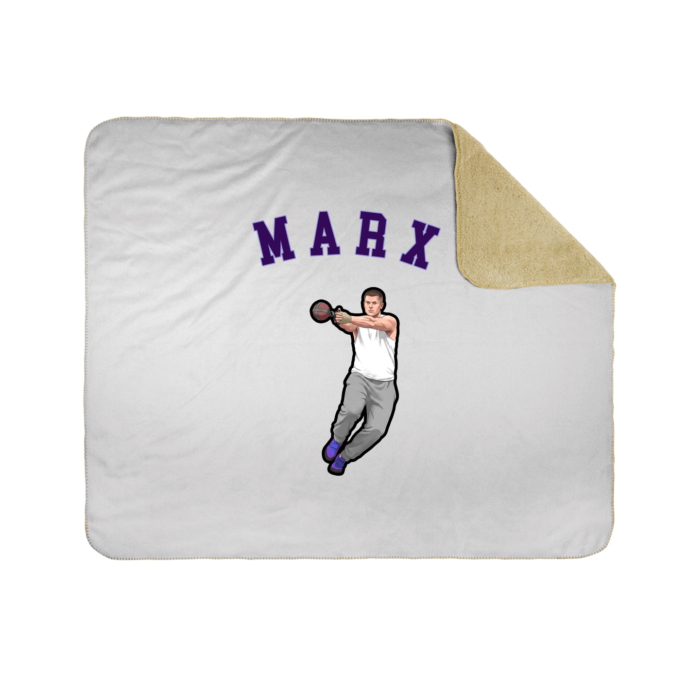 Throw Blanket — Shirsey Arch in White