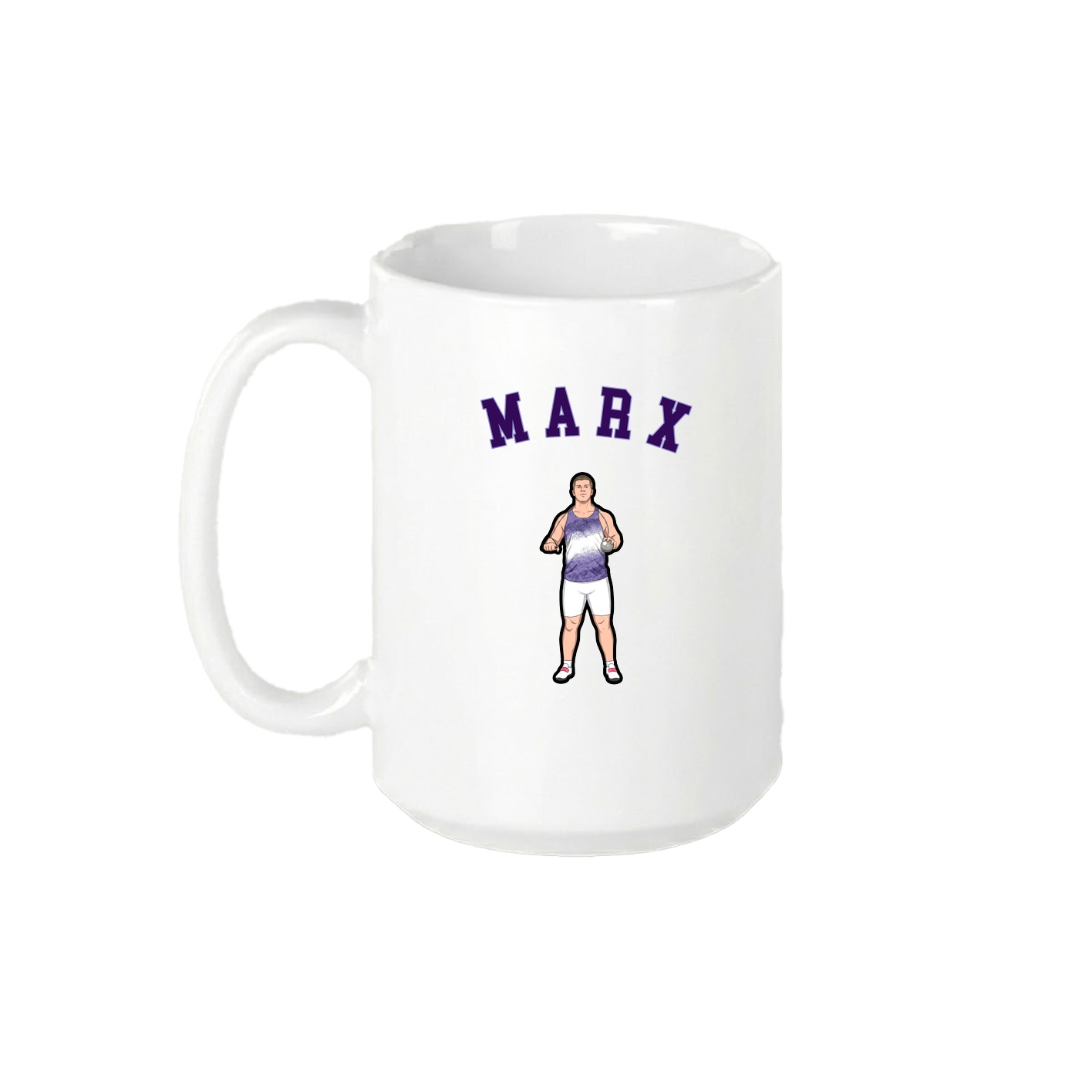 15oz Coffee Mug — Shirsey Arch in White