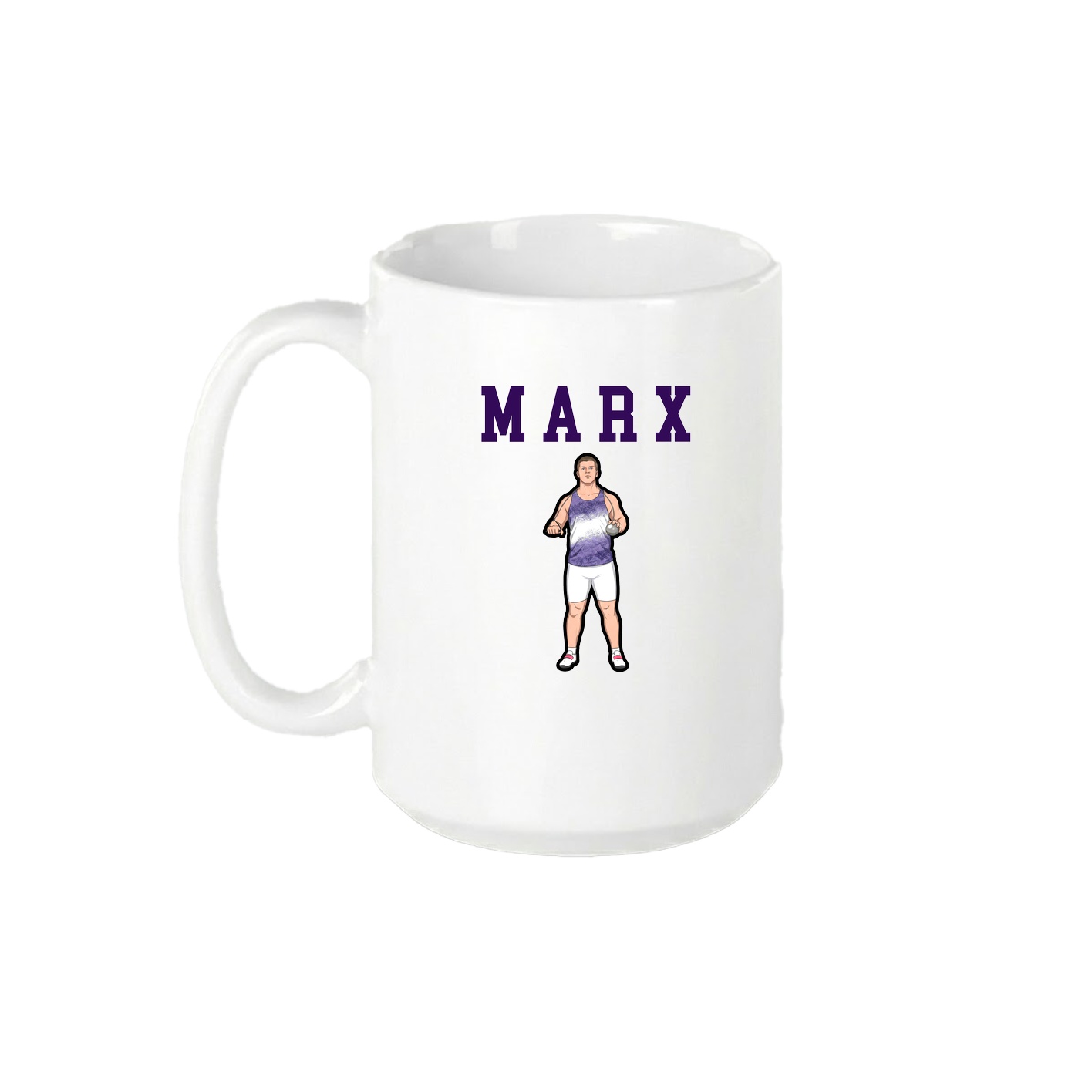 15oz Coffee Mug — Shirsey in White