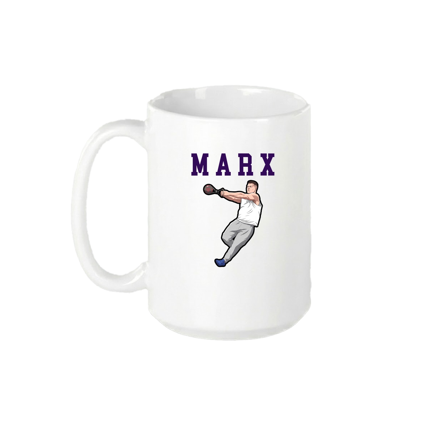 15oz Coffee Mug — Shirsey in White