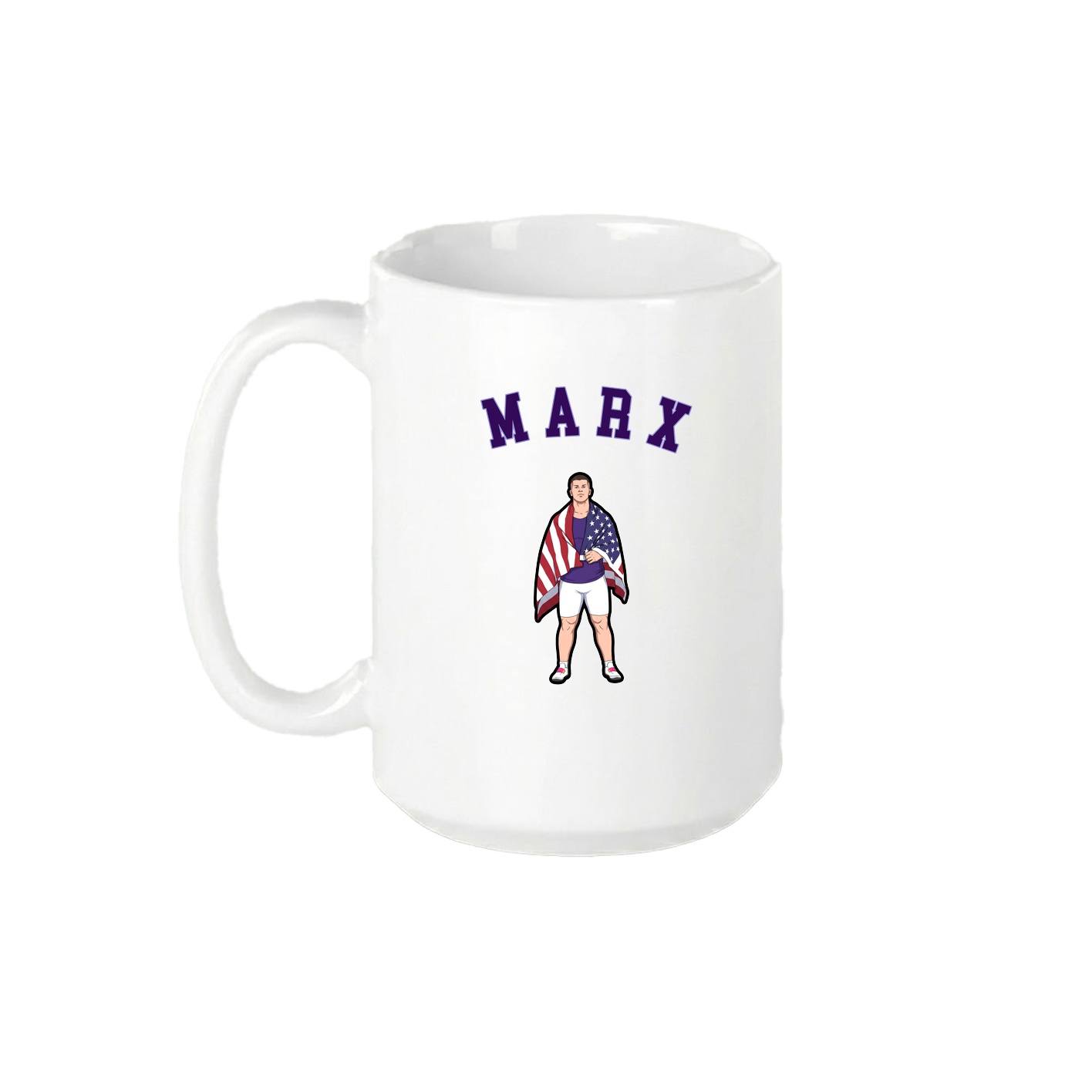 15oz Coffee Mug — Shirsey Arch in White
