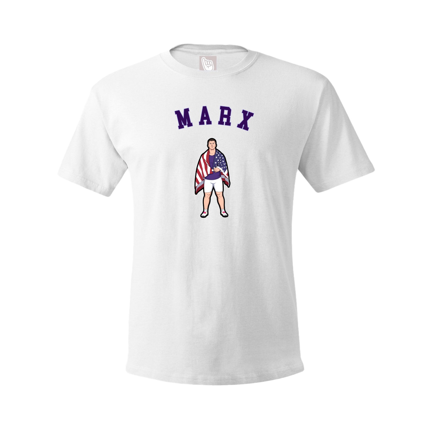 Youth Tee — Shirsey Arch in White