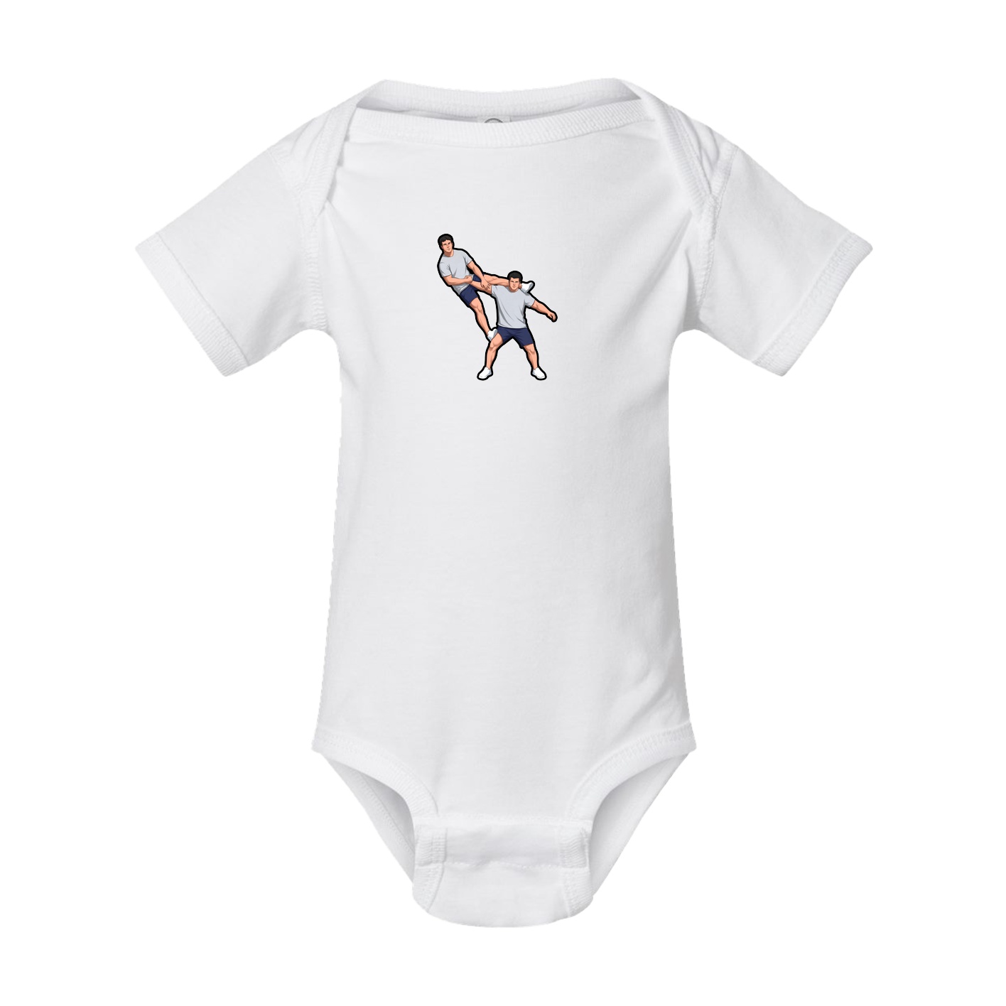 Baby Onesie — Shirsey Arch in White