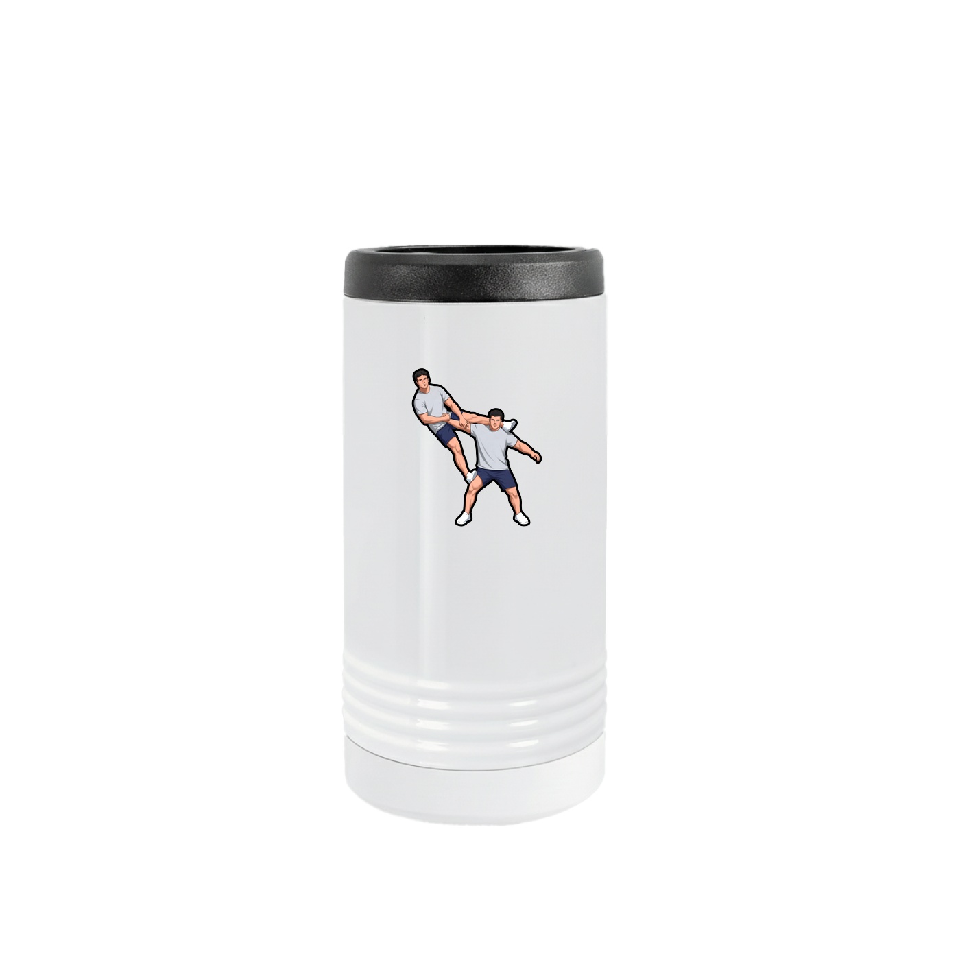 Slim Beverage Holder — Shirsey in White
