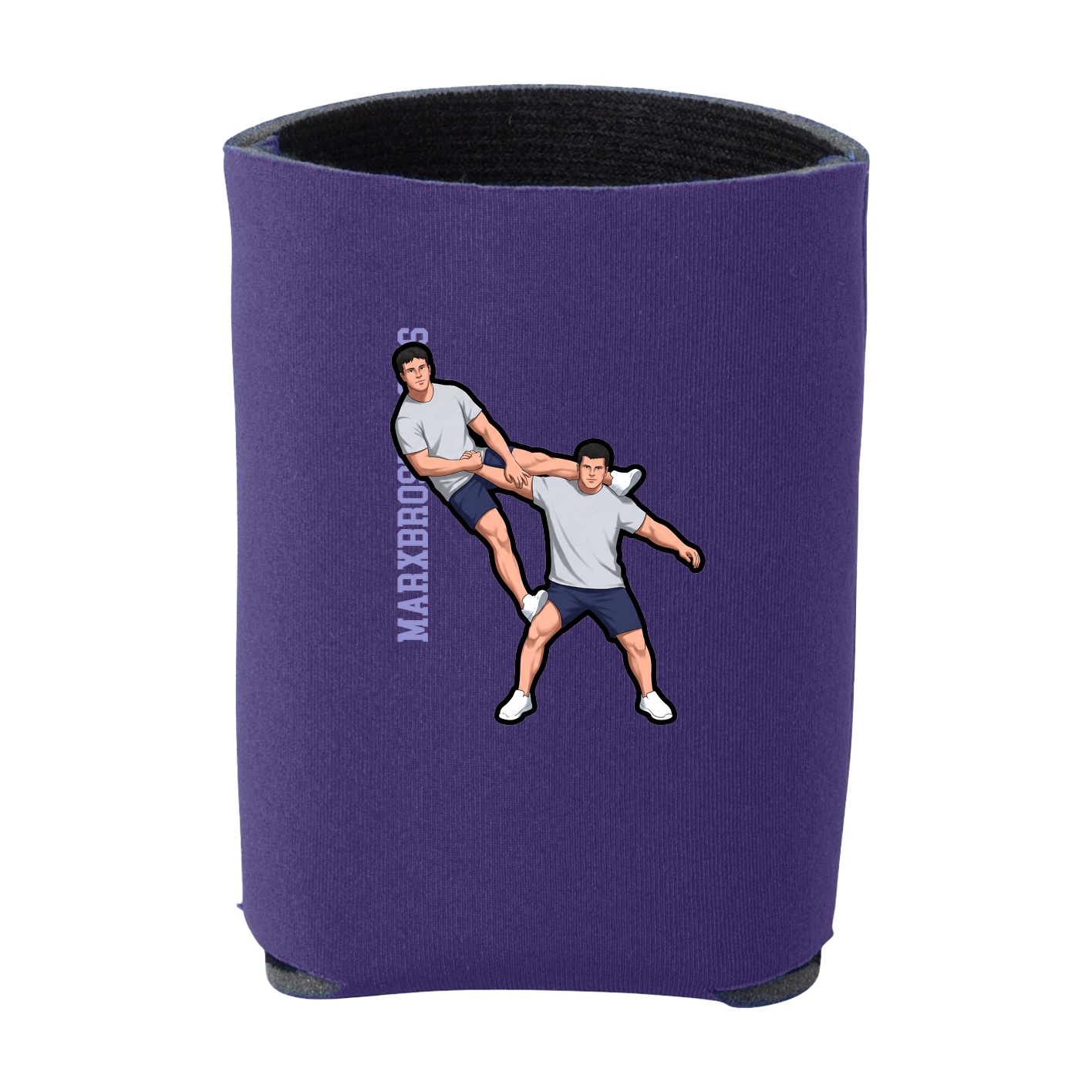 Can Holder — Name Vertical in Purple