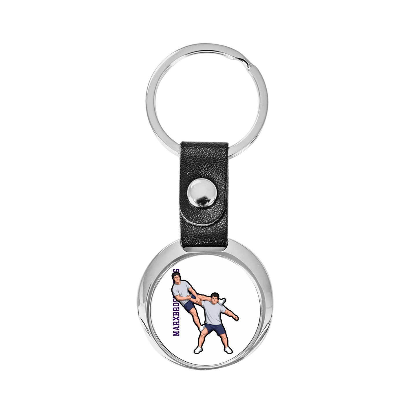 Key Chain — Name Vertical in Classic