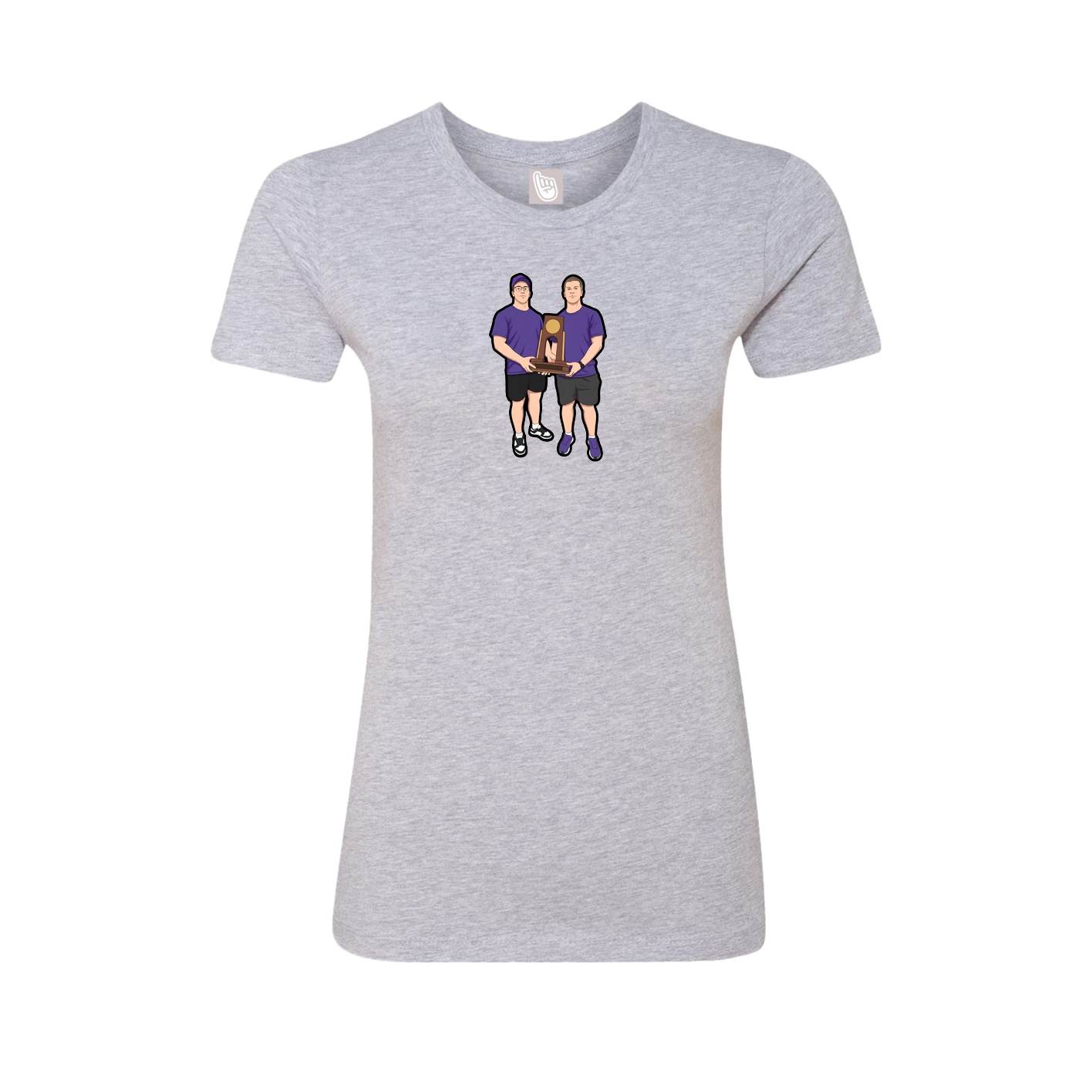 Womens Tee — Shirsey in Grey