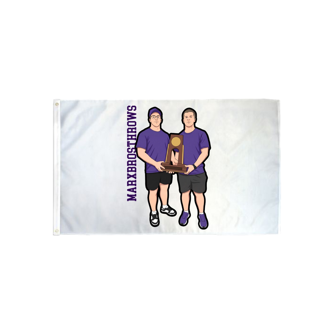 3x5 Flag — Name Vertical in Classic