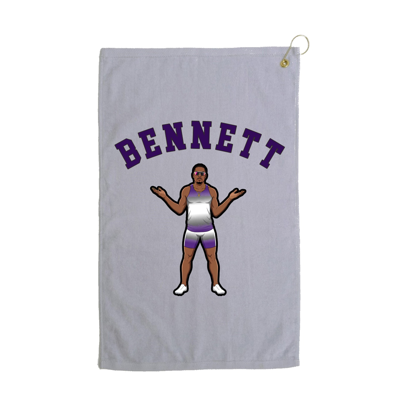Golf Towel — Shirsey Arch in Grey
