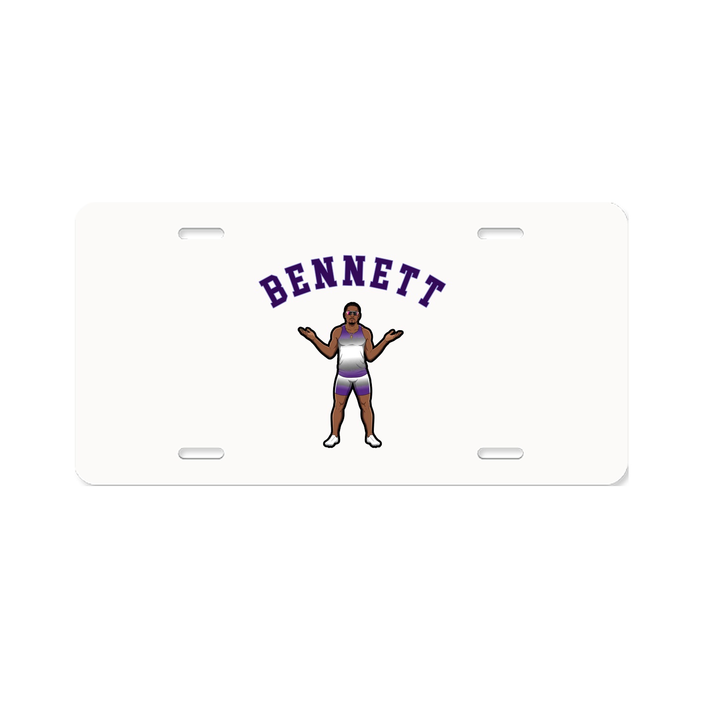 License Plate — Shirsey Arch in Classic