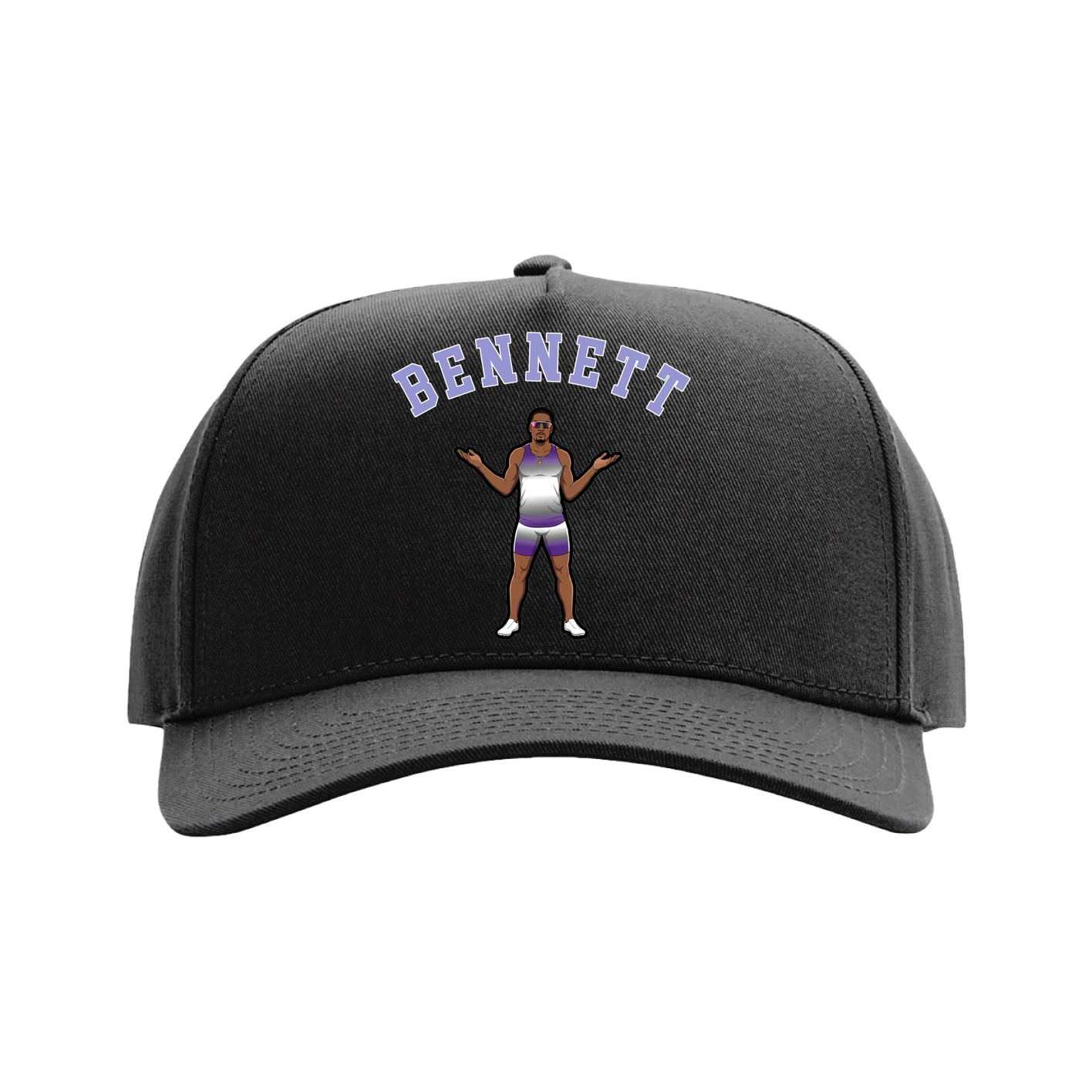 Full Fabric Five-Panel Champ Cap