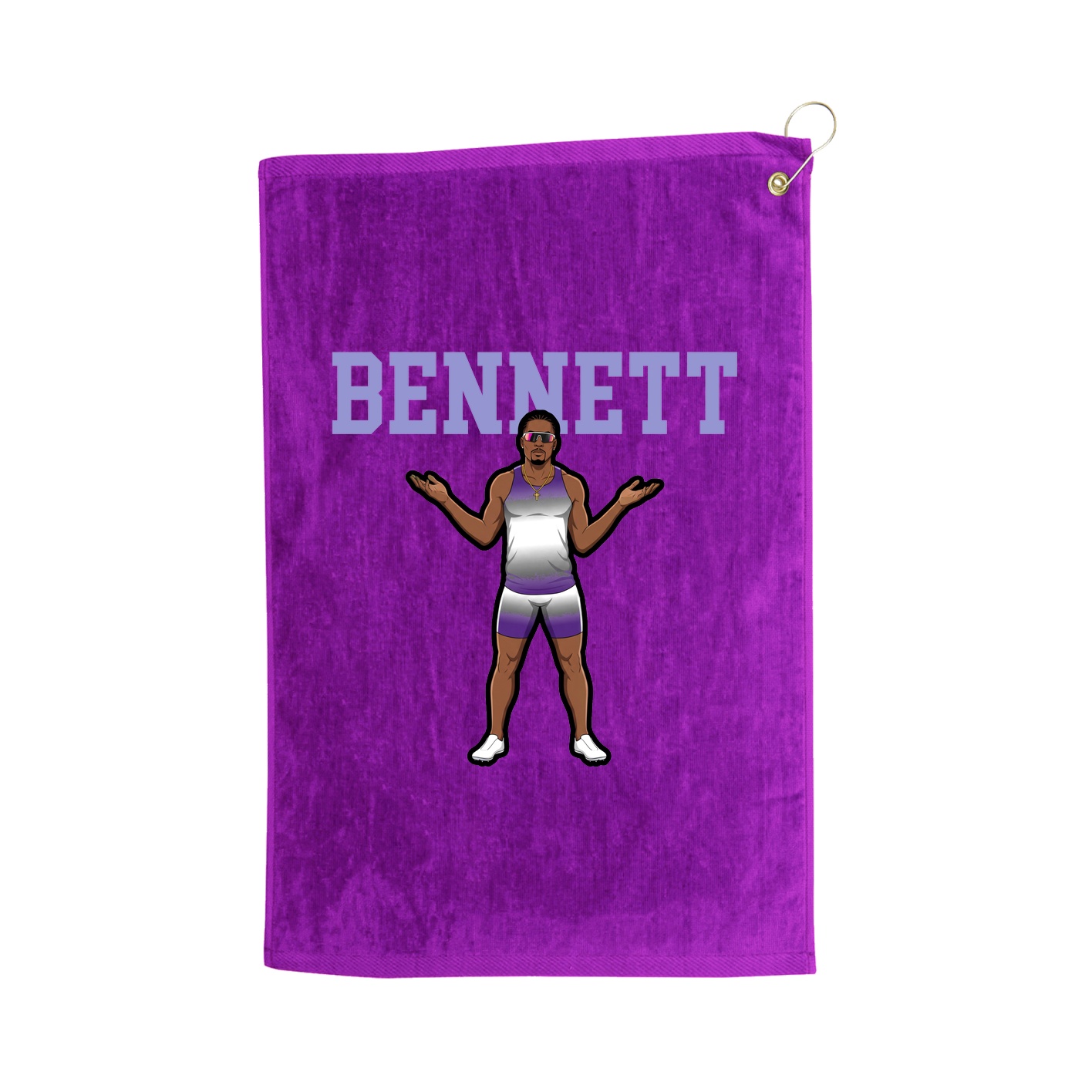 Golf Towel — Shirsey in Purple