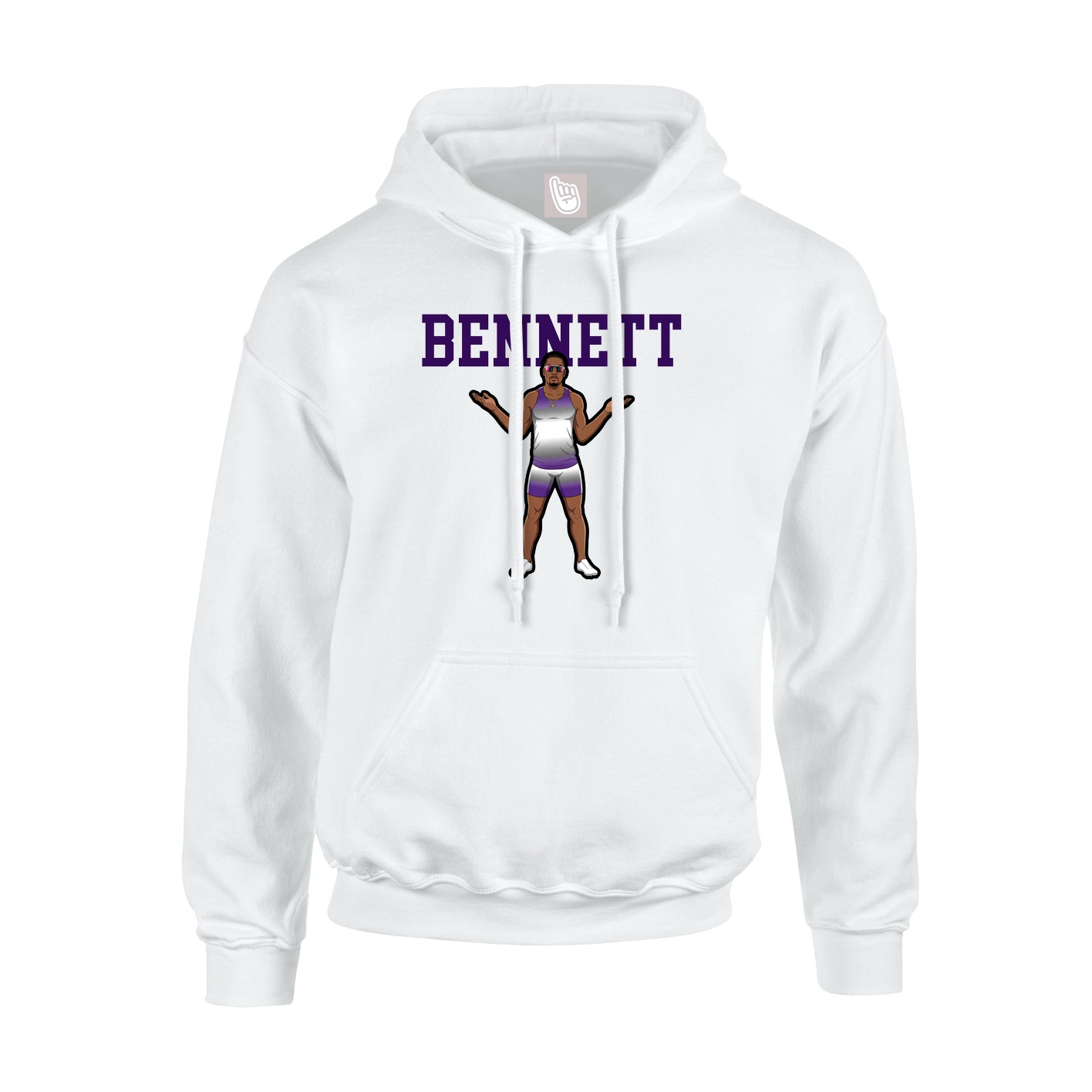 Youth Hoodie — Shirsey in White