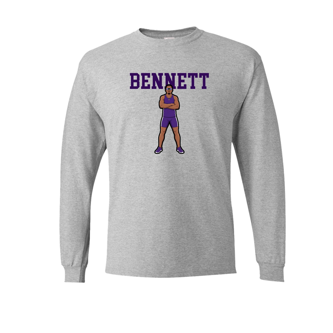 Long Sleeve Tee — Shirsey in Grey