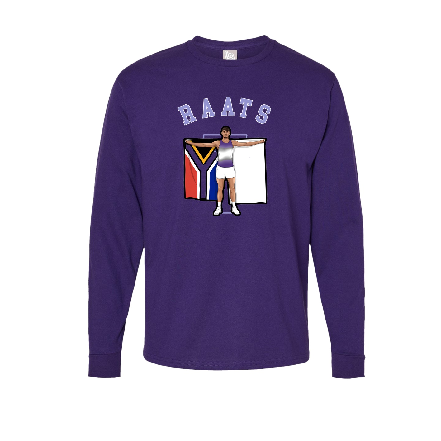 Long Sleeve Tee — Shirsey Arch in Purple