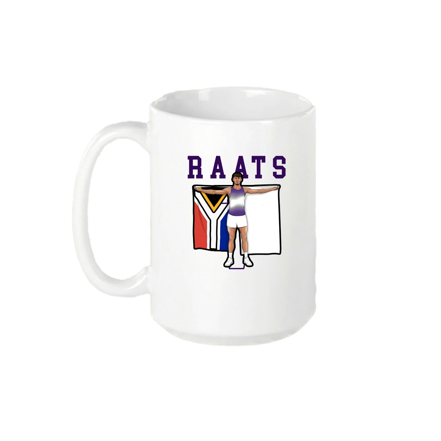 15oz Coffee Mug — Shirsey in White