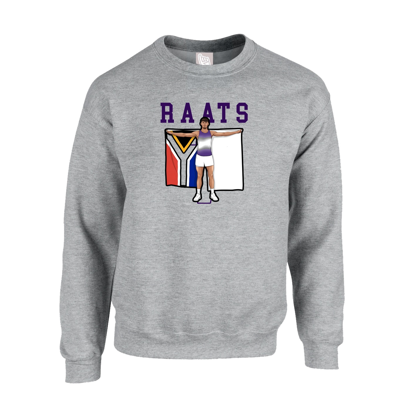 Fleece Crew — Shirsey in Grey