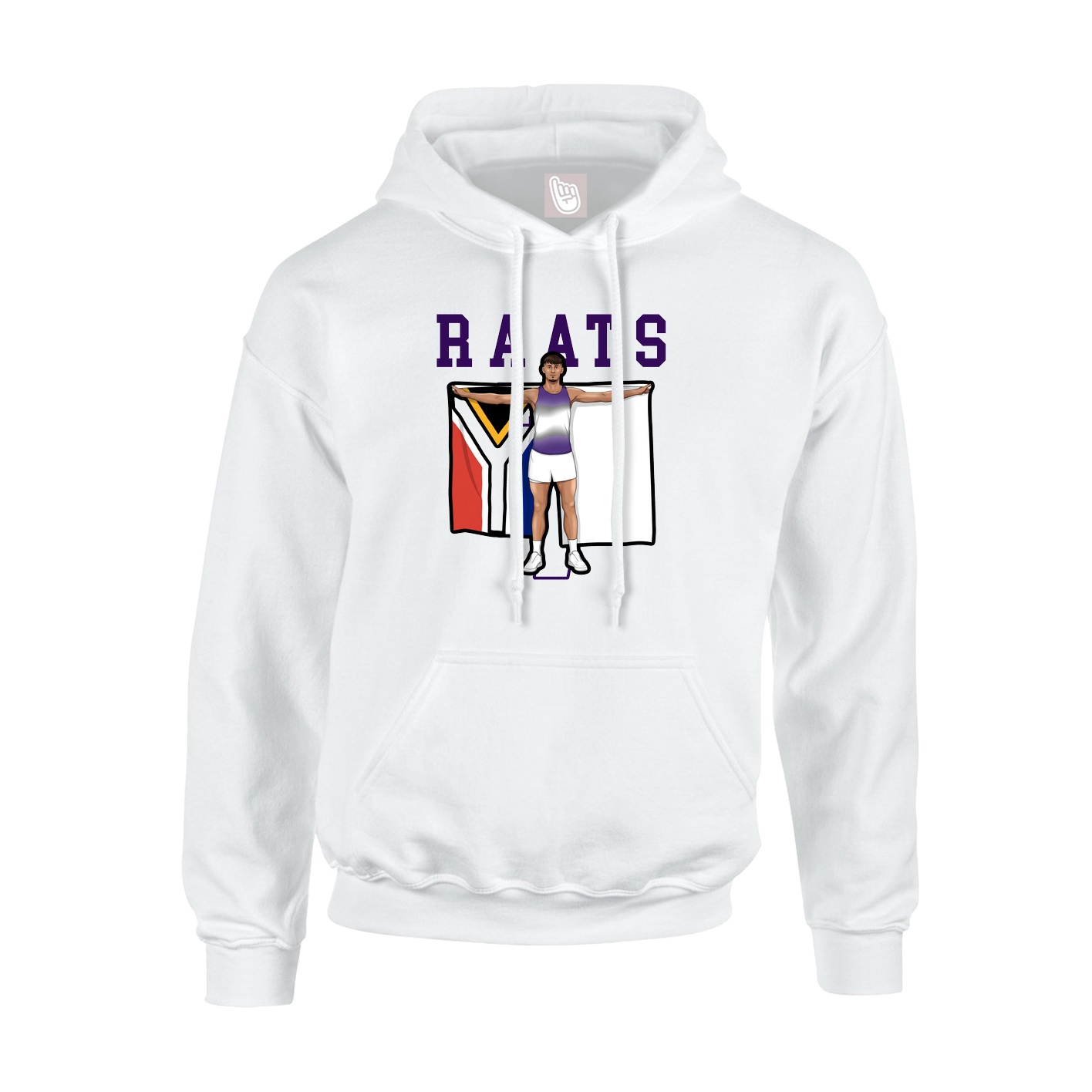 Youth Hoodie — Shirsey in White