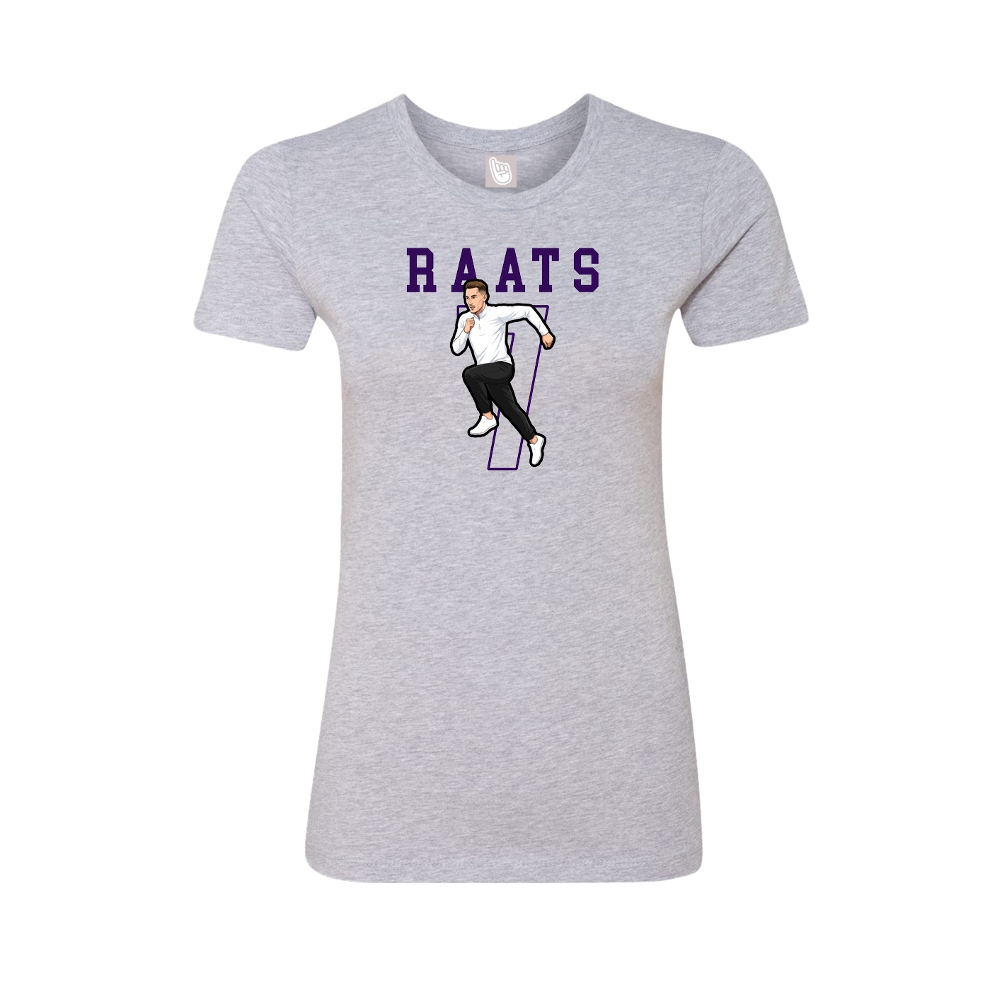 Fitted Women's Tee — Shirsey in Grey