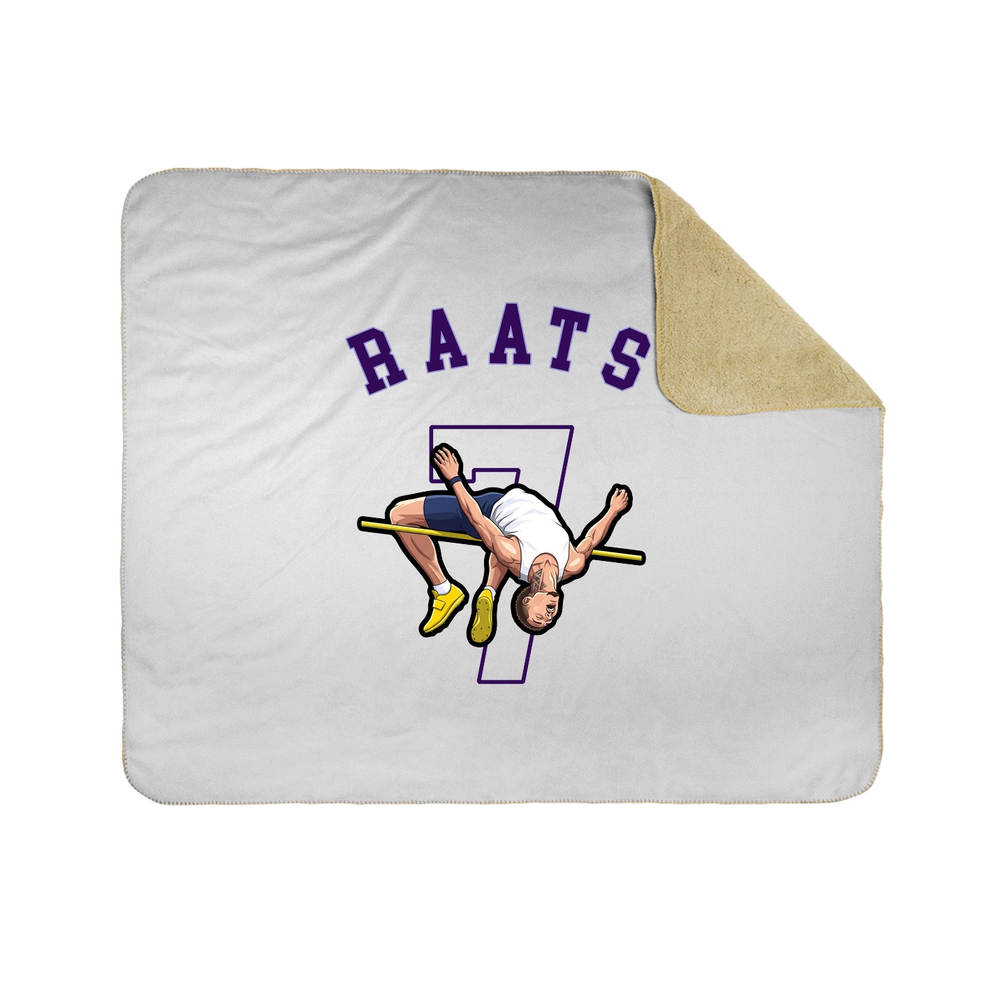 Throw Blanket — Shirsey Arch in White