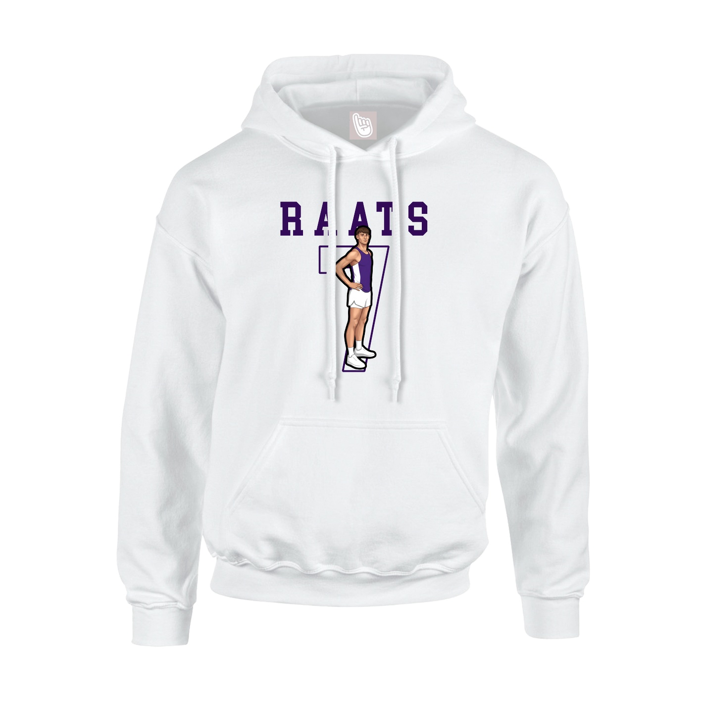 Hoodie — Shirsey in White