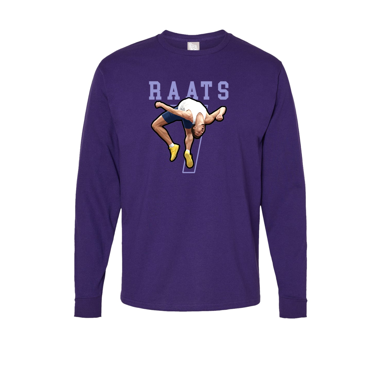 Long Sleeve Tee — Shirsey in Purple