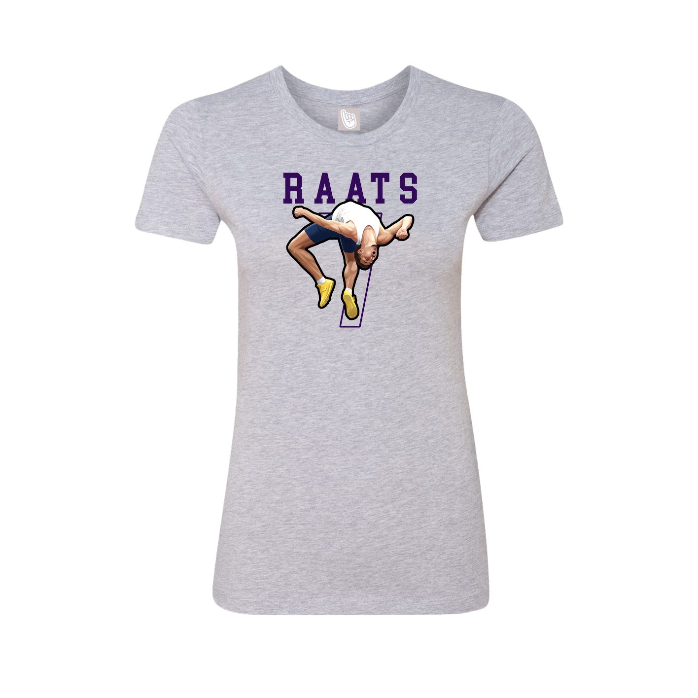 Fitted Women's Tee — Shirsey in Grey