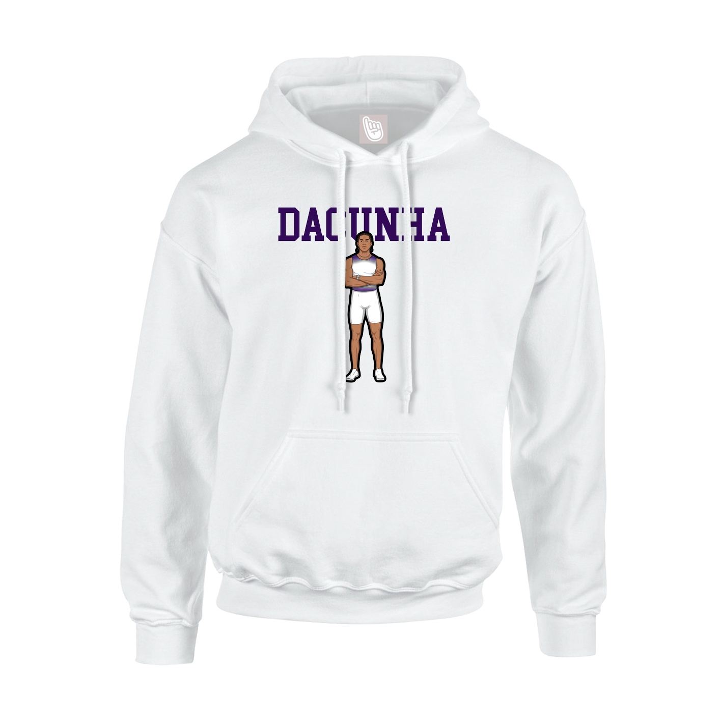 Hoodie — Shirsey in White