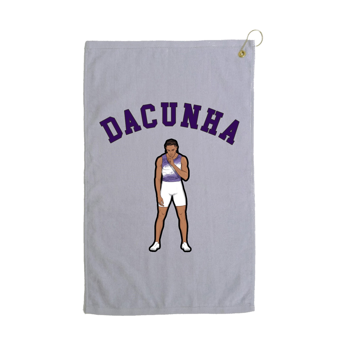 Golf Towel — Shirsey Arch in Grey