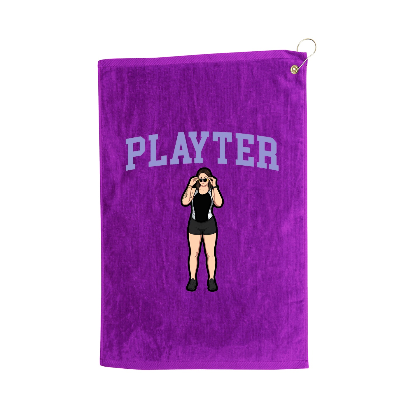 Golf Towel — Shirsey in Purple