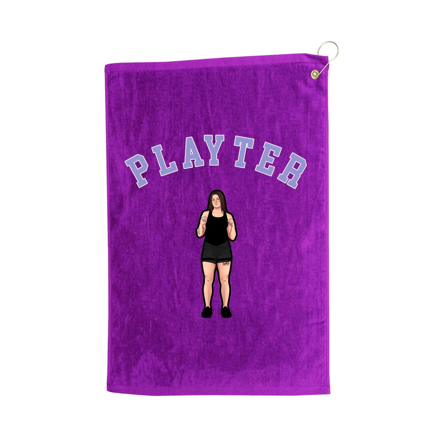 Golf Towel — Shirsey Arch in Purple
