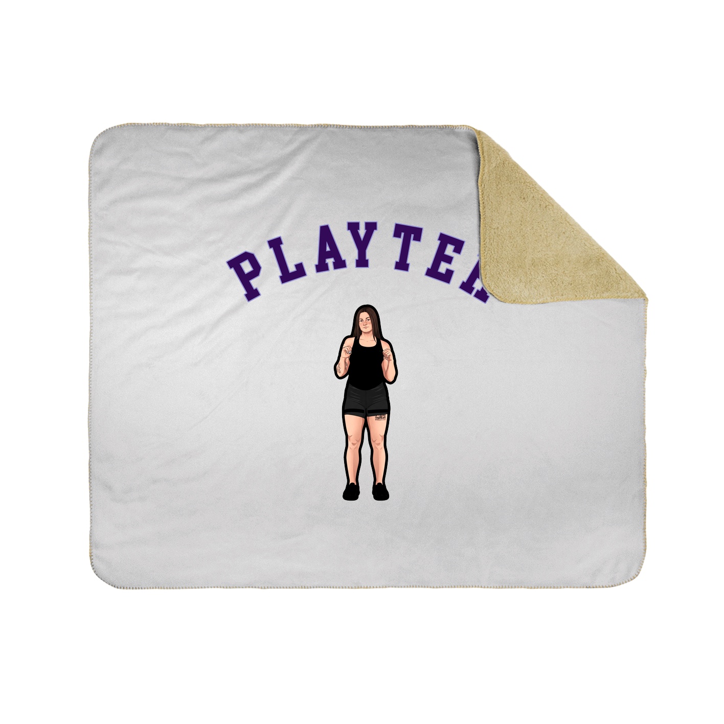 Throw Blanket — Shirsey Arch in White