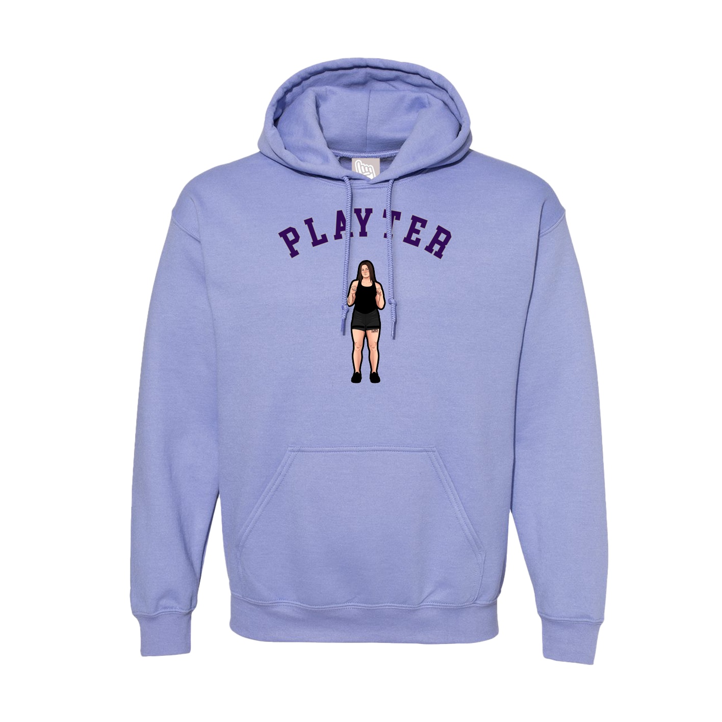 Hoodie — Shirsey Arch in Purple