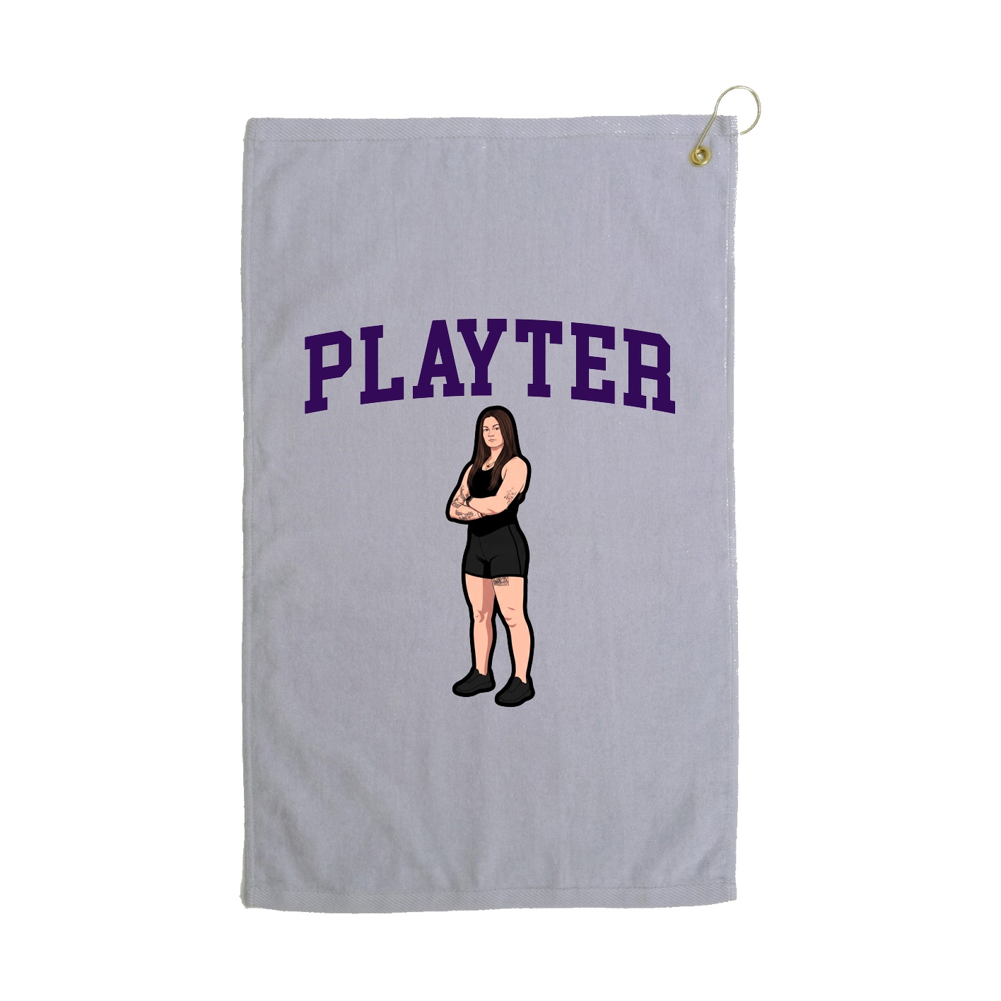 Golf Towel — Shirsey in Grey