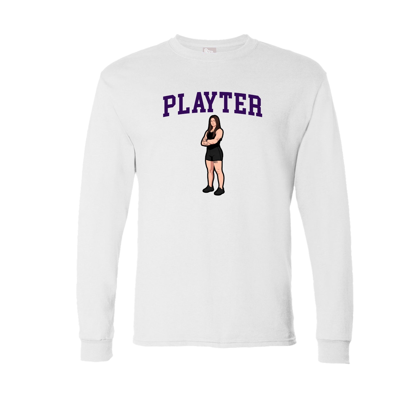Long Sleeve Tee — Shirsey in White