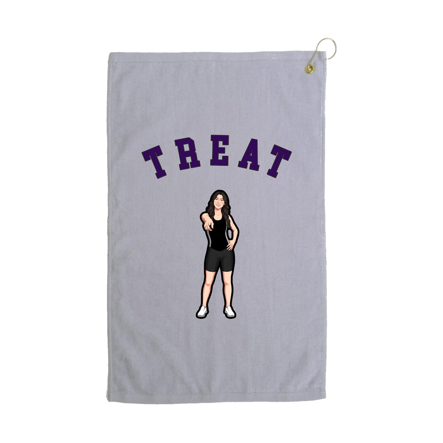 Golf Towel — Shirsey Arch in Grey