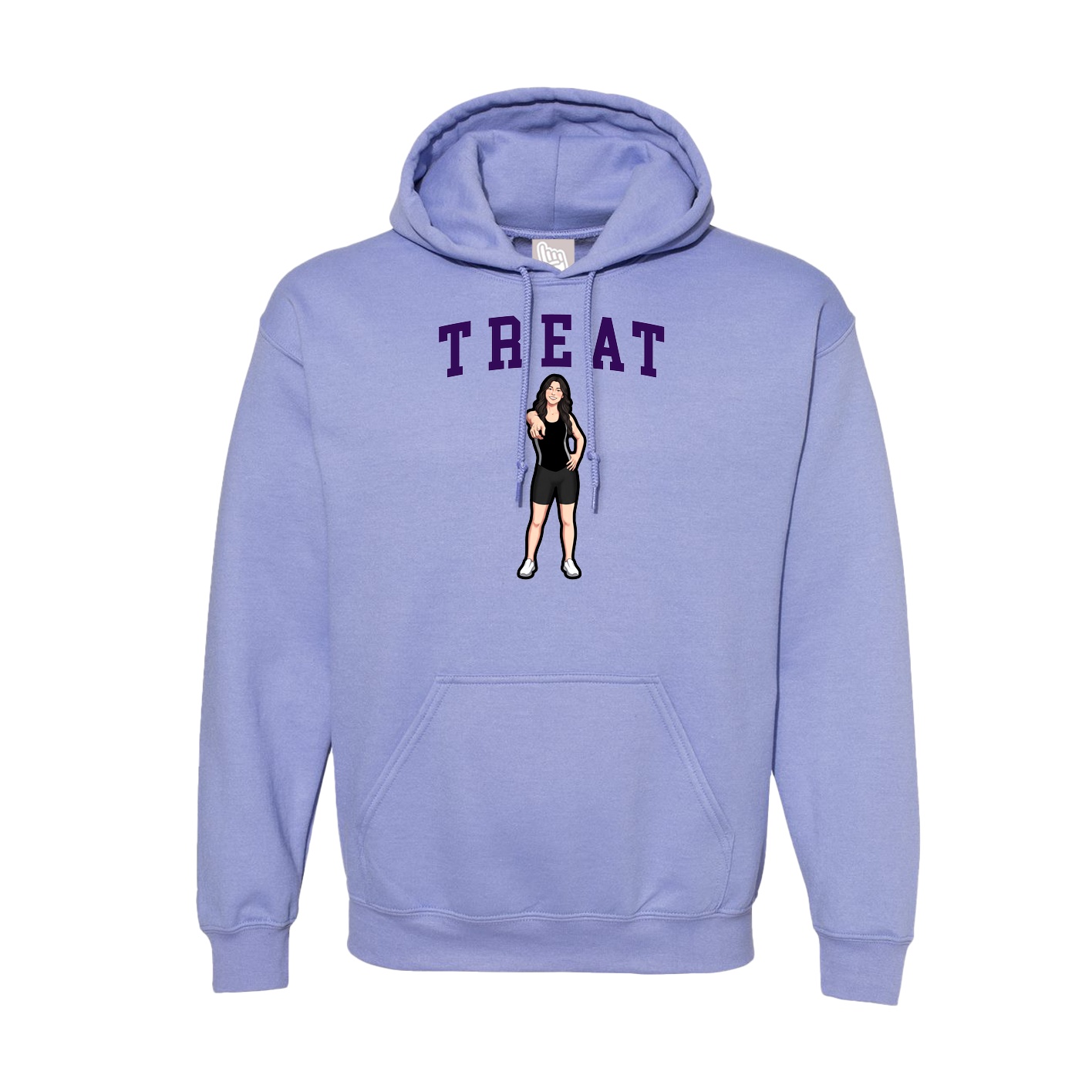 Hoodie — Shirsey in Purple