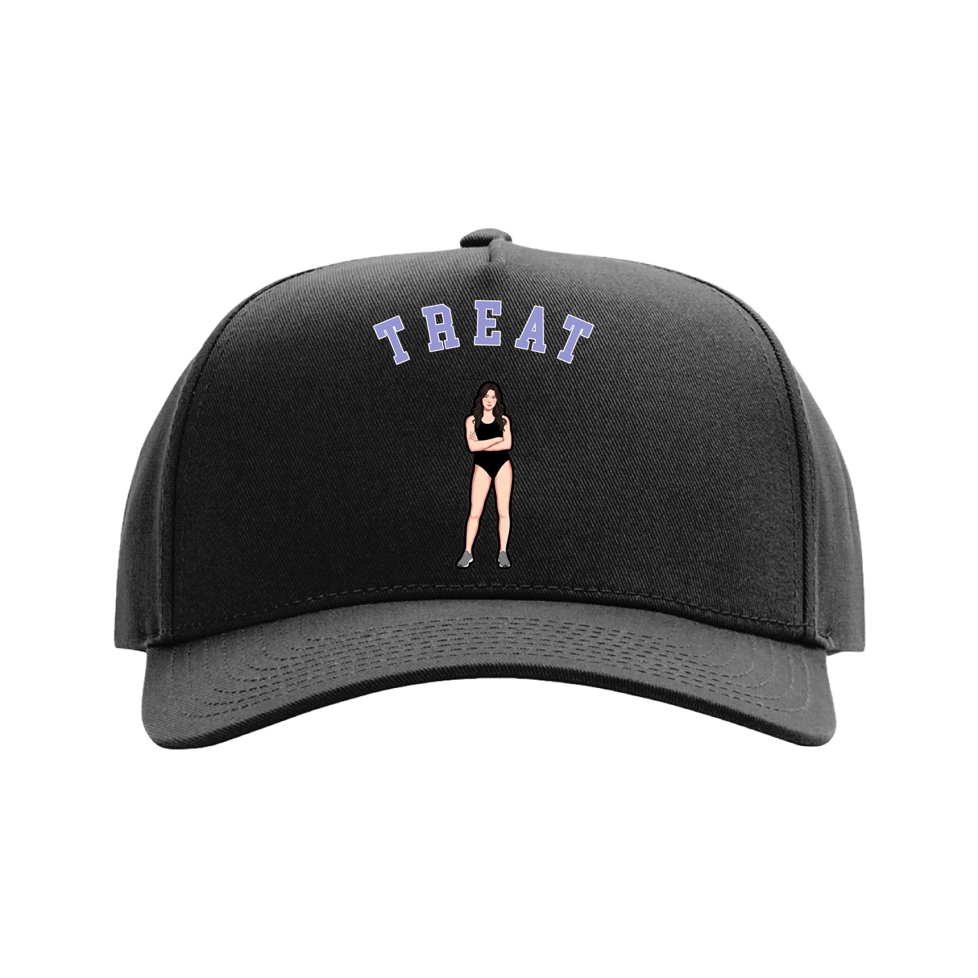 Full Fabric Five-Panel Champ Cap