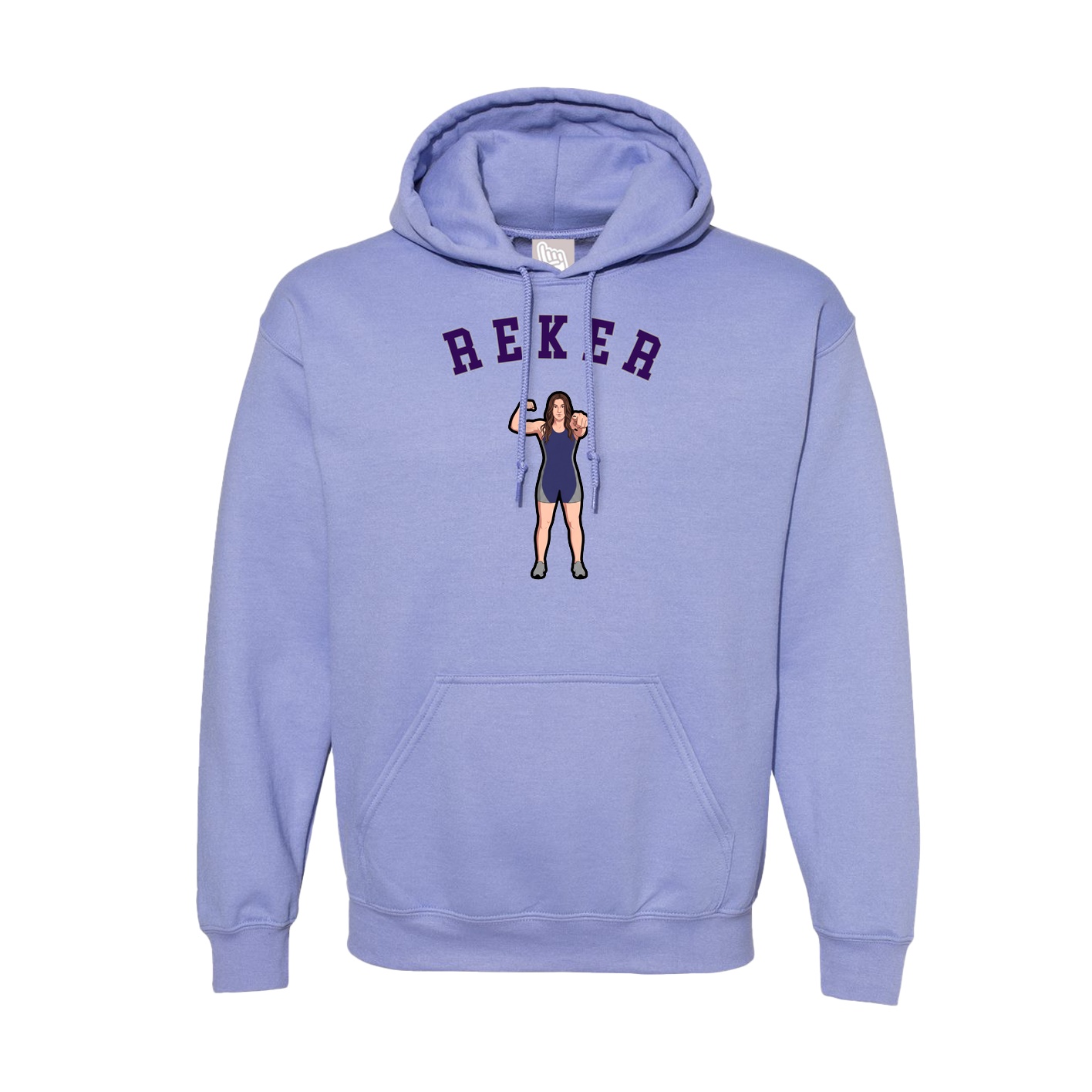 Hoodie — Shirsey Arch in Purple