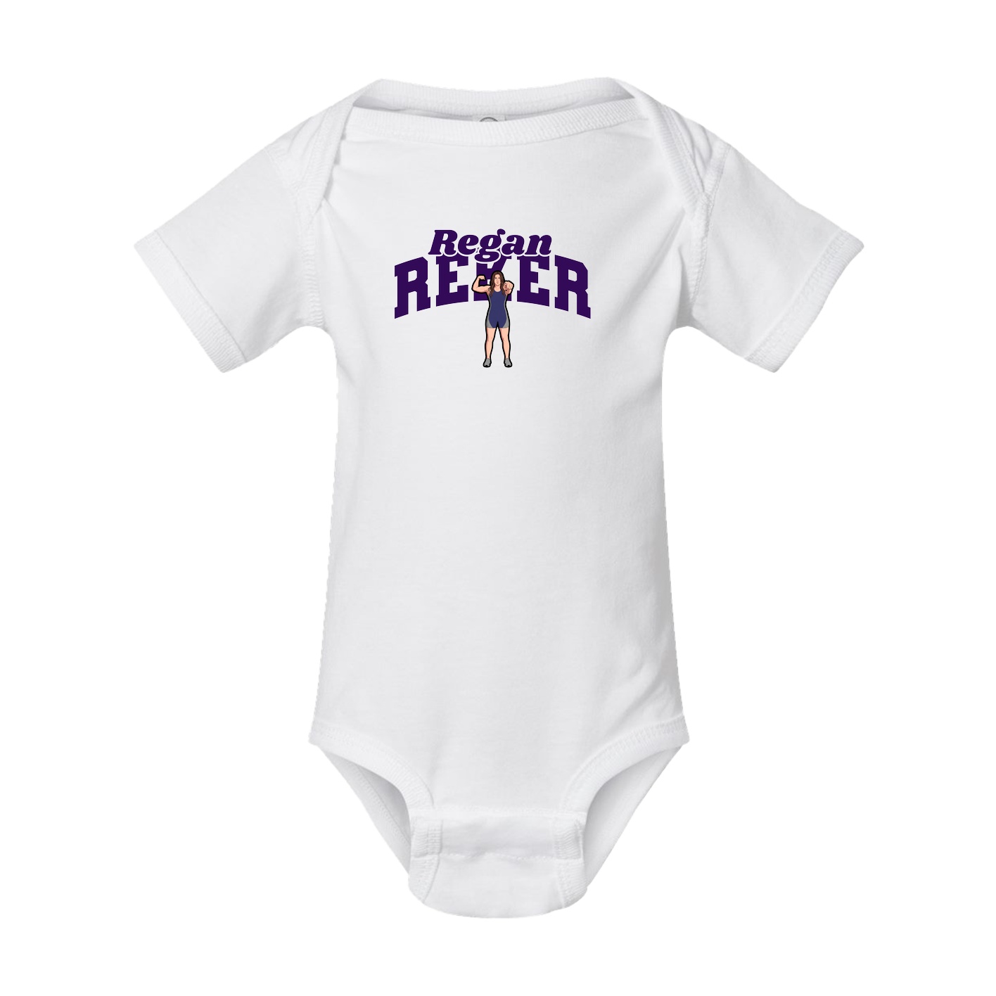 Baby Onesie — Signature Arch in White