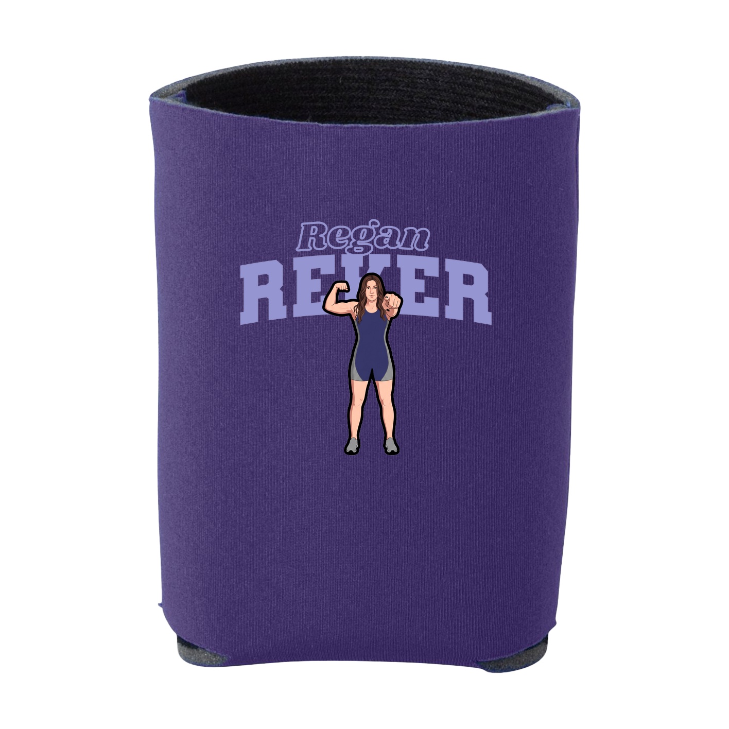 Can Holder — Name Arch in Purple