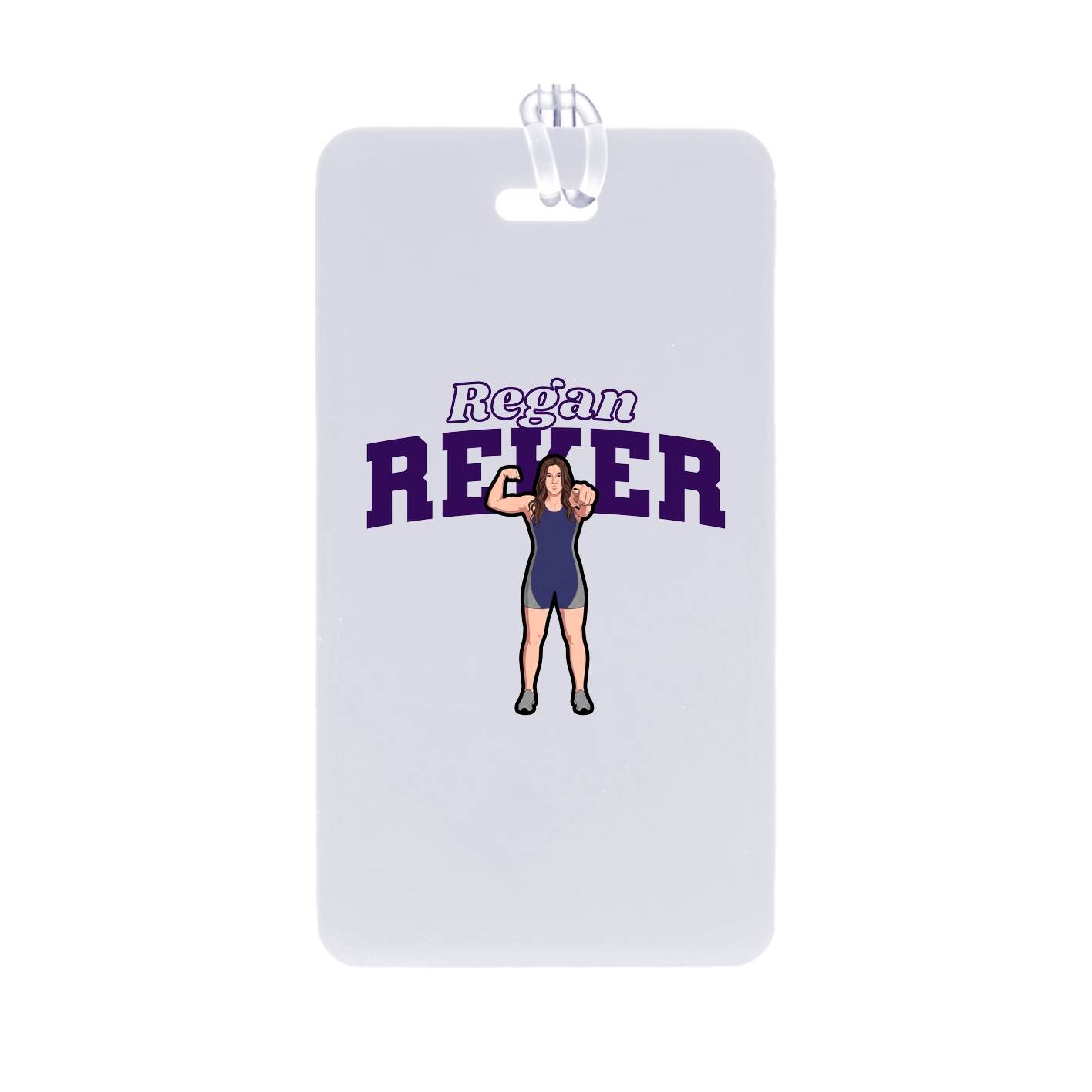 Bag Tag — Name Arch in Classic