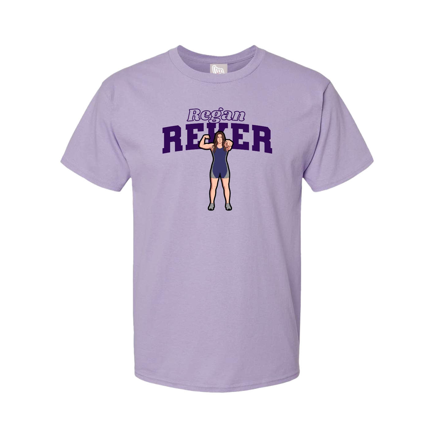 Tee — Name Arch in Purple