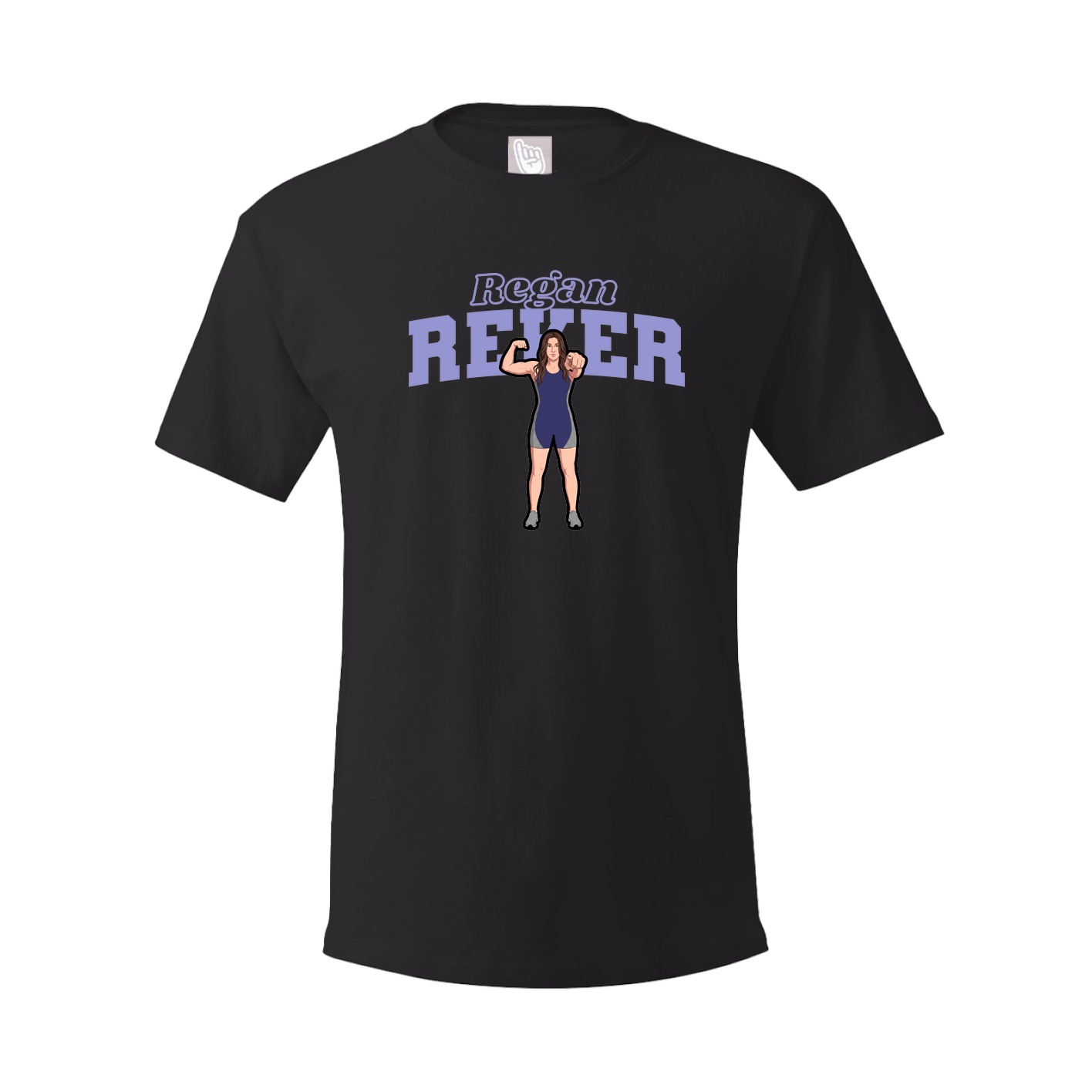 Youth Tee — Name Arch in Black