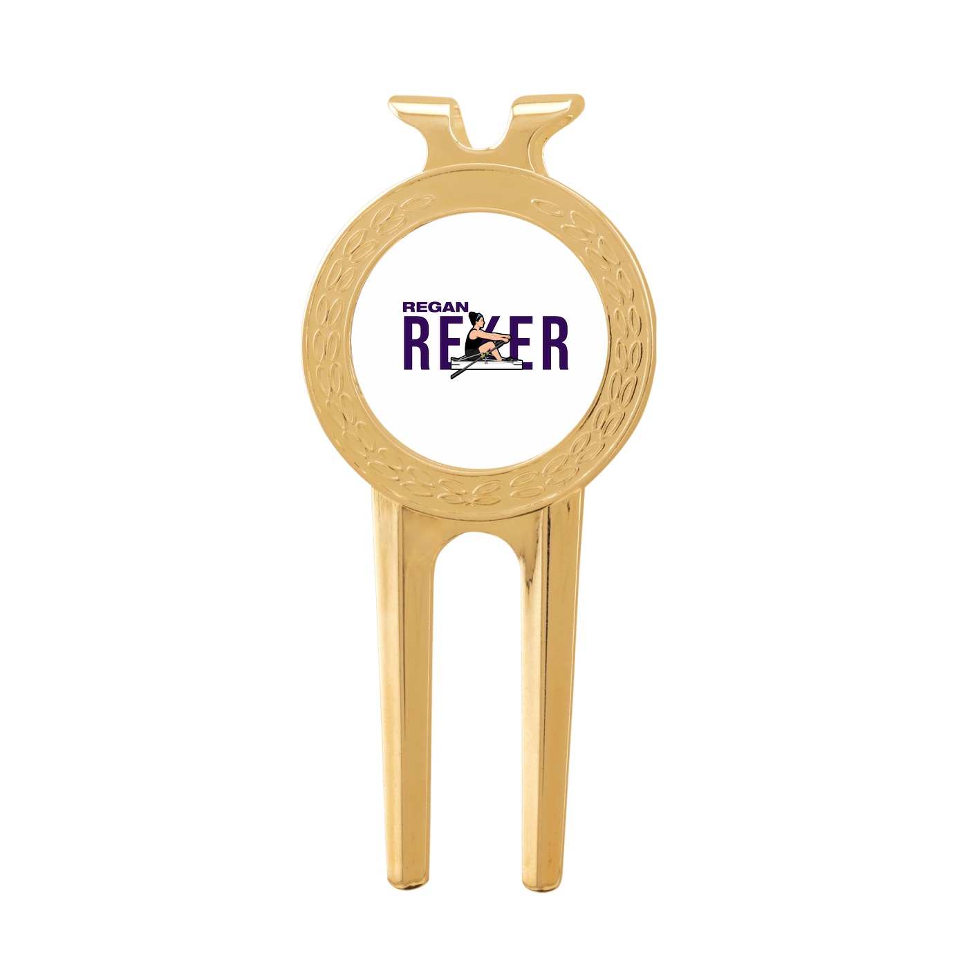 Divot Tool with Ball Marker — Player Name in Classic