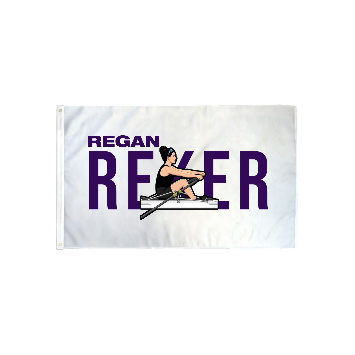 3x5 Flag — Player Name in Classic