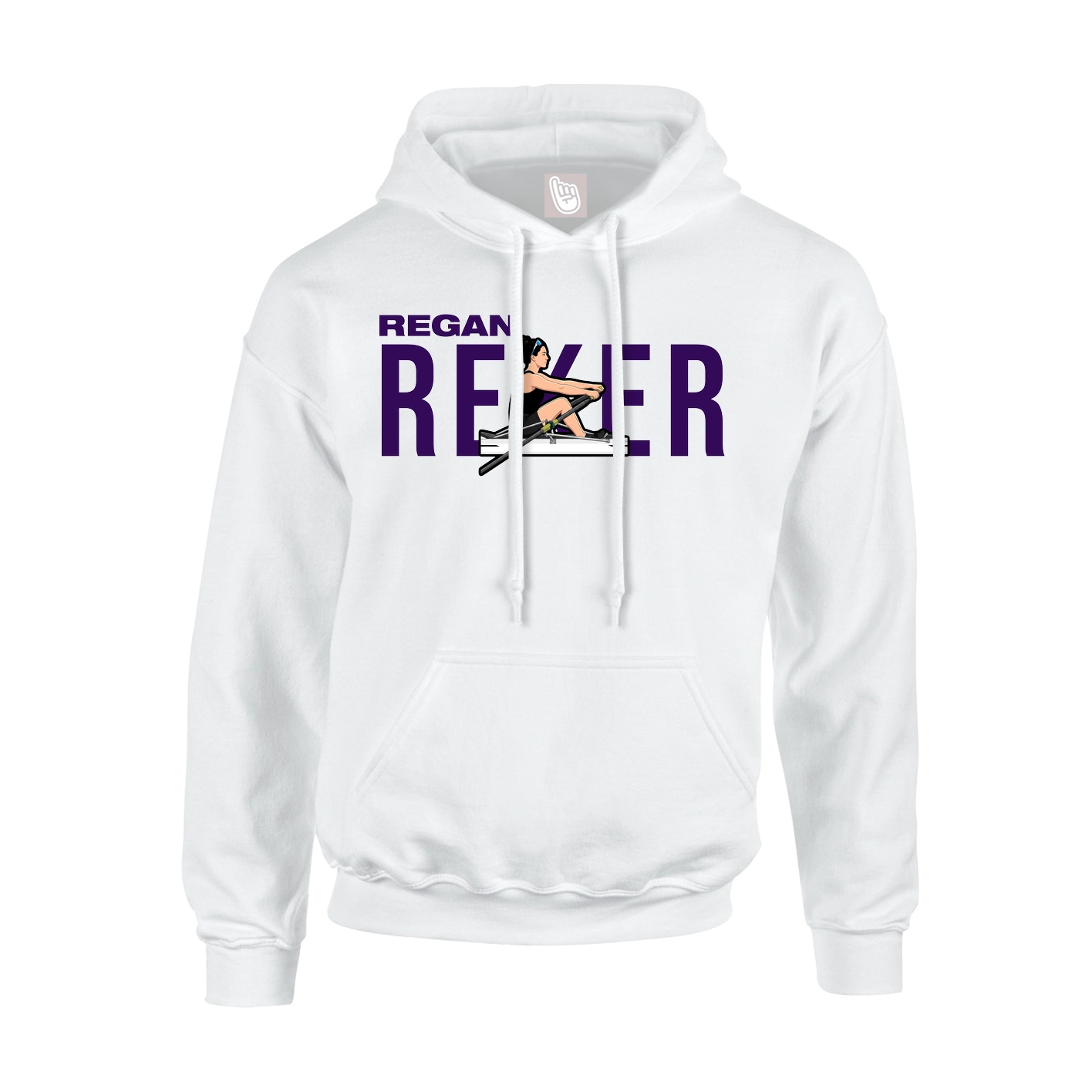 Hoodie — Player Name in White